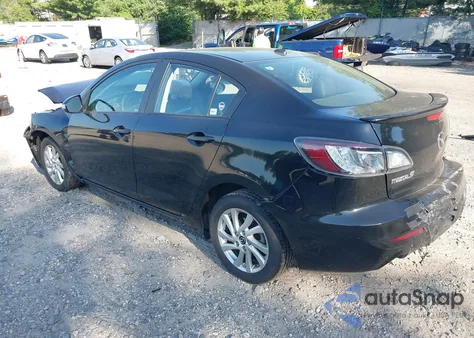 2013 Mazda 3 I Grand Touring from USA, damaged, VIN JM1BL1WP8D1795244
